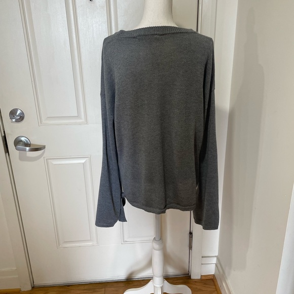 ASTR Tie Sleeve Sweater - Picture 6 of 10